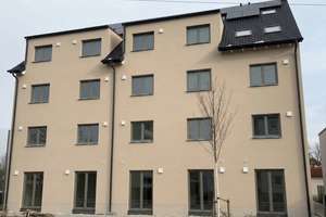 Erstbezug in den „Wertach Lofts“: Premium Co-Living inkl. Reinigung | voll möbliert – Tauscherstr. 1a, 86154 Oberhausen-Nord, Augsburg – Vorschaubild 2