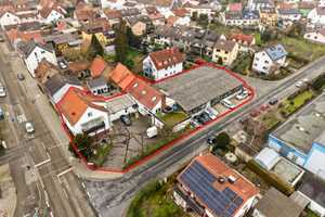 16% EK-Rendite! Kapitalanlage mit 2 Wohnhäusern + Halle | 350T € unter Bodenwert – Wiesbaden – Vorschaubild 2