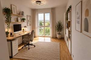 Lichtdurchflutete 4-Zimmer-Wohnung mit großzügigem Südwestbalkon - provisionsfrei in Würzburg – 97076 Lengfeld, Würzburg – Vorschaubild 14