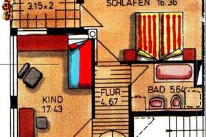 Möblierte Maisonette-Wohnung über den Dächern von Ingolstadt, (nähe Klinikum, Westpark) – Cusanusstraße 2, 85049 Friedrichshofen-Hollerstauden, Ingolstadt – Vorschaubild 22
