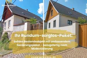 NEUER PREIS: Ihr kalkulierbares Wohnprojekt: EFH mit Grundstück & geprüfter Sanierungskalkulation
