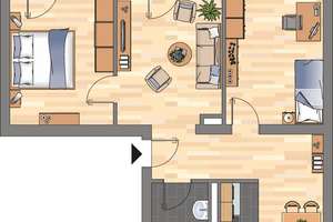 Wunderschöne Maisonette Wohnung in Köln-Niehl – Königsberger Straße 5a, 50735 Niehl, Köln – Vorschaubild 3