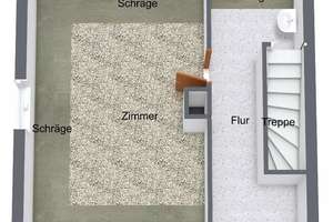 charmante DHH, 4,5 Zi., großer Garten, Carport ruhige rückwärtige Lage direkt am Römerkastell – Am Römerkastell 53, 70376 Hallschlag, Stuttgart – Vorschaubild 4