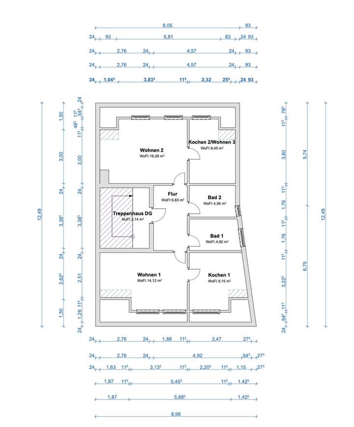 S&P | Grundriss Dachgeschoss