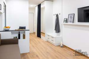 Möbliertes All-In Apartment | WLAN, Strom & Fitness inklusive | Erstbezug 2024 – Haenlinstraße 1, 85055 Nordost, Ingolstadt – Vorschaubild 9