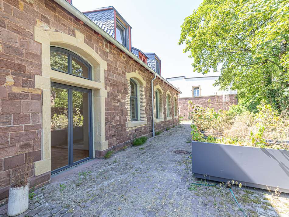 Blick zur Terrasse