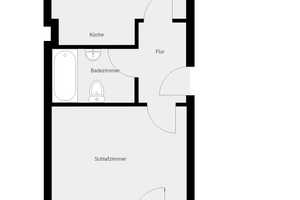 Traumhafte Dachgeschosswohnung mit zwei Terrassen! – Brunnenstraße 6, 40223 Düsseldorf – Vorschaubild 2