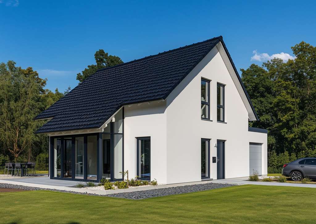 Immobilie in Schwanheide - Hier haben die Kinder Platz zum toben: Modernes Einfamilienhaus mit smarter Planung - Bild 0