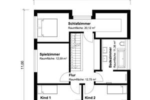 Individuell geplantes Einfamilienhaus mit Satteldach in Leipzig-Böhlitz-Ehrenberg – 4178 Böhlitz-Ehrenberg, Leipzig – Vorschaubild 9