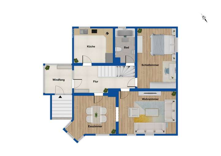 Grundriss Erdgeschoss