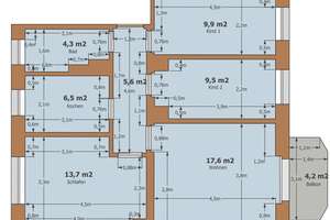 Großzügige 4-Raumwohnung in ruhiger Lage – 4288 Liebertwolkwitz, Leipzig – Vorschaubild 12