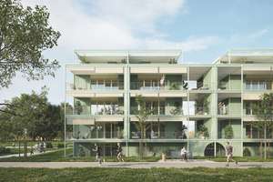 SCHWIND IMMOBILIEN - "Das Ludwig" - exklusive 3-Zimmer-Neubau-Eigentumswohnung im Ludwigshöhviertel – Die vollständige Adresse der Immobilie erhältst du vom Anbieter., 64285 Bessungen, Darmstadt – Vorschaubild 3