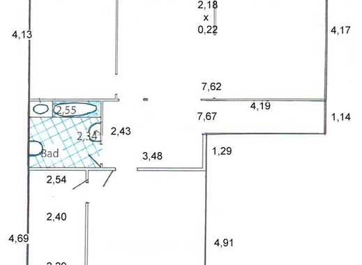 Helle 3-Zimmer Wohnung in Frankfurt-Höchst
