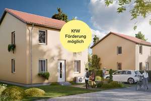 Einfamilienhaus mit Terrasse inklusive Grundstück – An den Krautwiesen 11, 4827 Machern – Vorschaubild 1