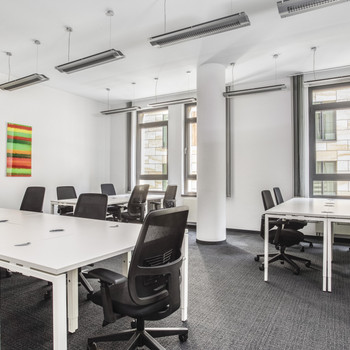 Coworking-Bereich in Regus Altmarkt