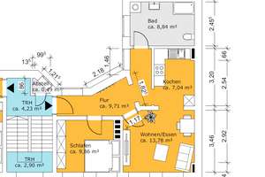 Exklusive 2-Zimmer-Wohnung mit EBK in Hannover – Annenstraße 20A, 30171 Südstadt, Hannover – Vorschaubild 8