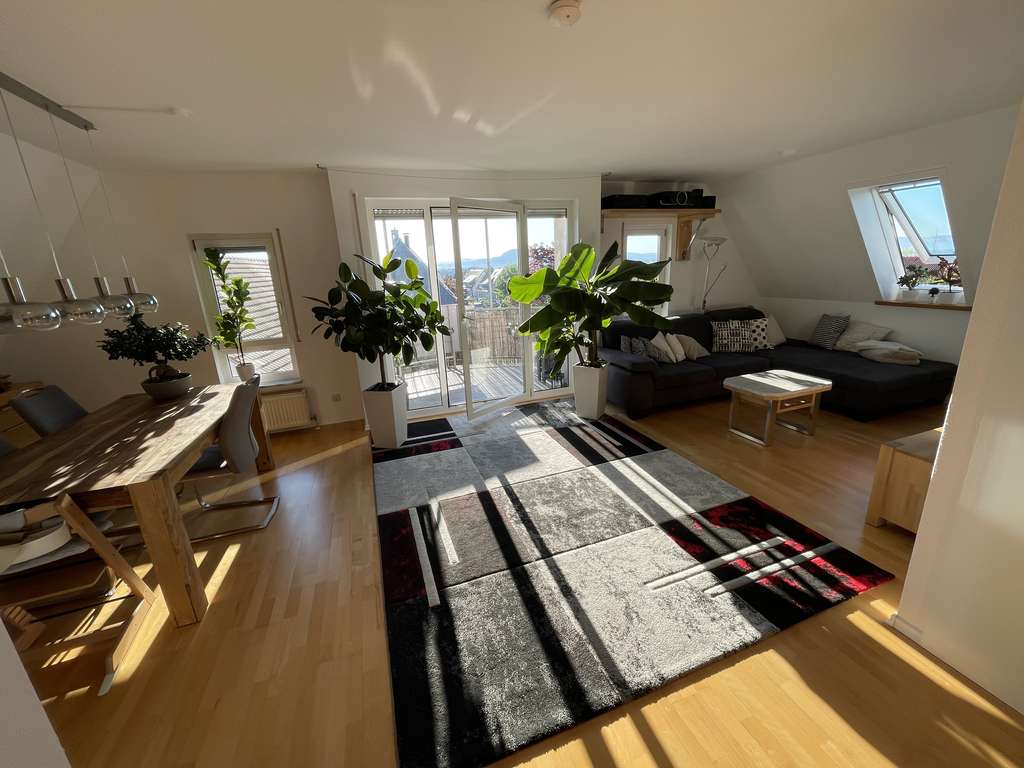 Immobilie in Börtlingen - Traumsicht, provisionsfrei, 4,5-Maisonette-Wohnung - Bild 0
