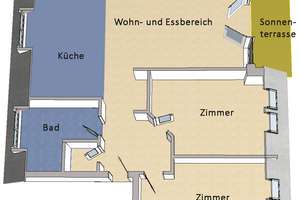IMMOBERLIN.DE - Lichtdurchflutete Wohnung mit Westterrasse in angenehmer Lage – 12305 Lichtenrade, Berlin – Vorschaubild 4