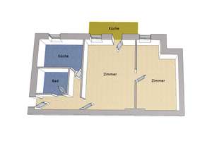 IMMOBERLIN.DE - Helle einzugsfreie Altbauwohnung mit ruhiger Terrasse in beliebter Kiezlage – Die vollständige Adresse der Immobilie erhältst du vom Anbieter., 12487 Johannisthal, Berlin – Vorschaubild 7