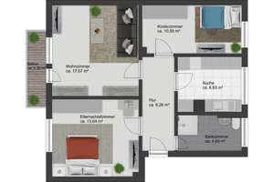 Zuhause mit drei Zimmern in Salzgitter – Gerhart-Hauptmann-Straße 54, 38239 Thiede, Salzgitter – Vorschaubild 12
