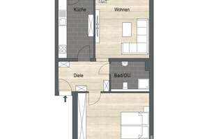 Neuwertige 2-Zimmer-Wohnung (vermietet) mit traumhaftem Ausblick in Essen-Haarzopf – Die vollständige Adresse der Immobilie erhältst du vom Anbieter., 45149 Fulerum, Essen – Vorschaubild 15