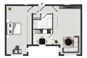 Altbau-Charme: Vermietete 2-Raum-Wohnung im Köpenicker Zentrum – Die vollständige Adresse der Immobilie erhältst du vom Anbieter., 12555 Köpenick, Berlin – Vorschaubild 17