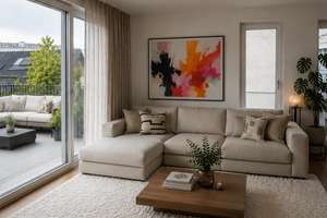 Luxuriöse Neubau 2-Zimmer-Wohnung im Kölner Süden