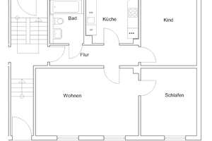 Saarstr. 136, E R - Schöne 3-Zimmer Wohnung mit Tageslichtbad! – Saarstr. 136, 38116 Lehndorf-Watenbüttel, Braunschweig – Vorschaubild 2
