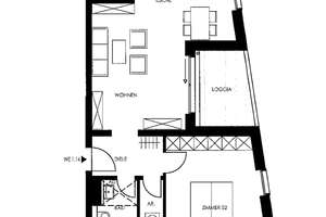 Herrliche 2-Zimmer-Wohnung in direkter Rheinnähe - provisionsfrei, befristet auf  1,5 Jahre – Deutz-Mülheimer Straße 183a, 50679 Mülheim (Ortsteil), Köln – Vorschaubild 9