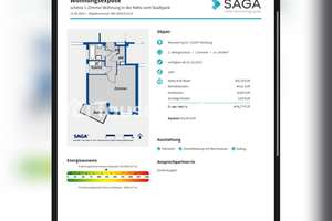 Tauschwohnung: Von klein nach Grüße Wohnung – Wesslyring 22, 22297 Alsterdorf, Hamburg – Vorschaubild 1