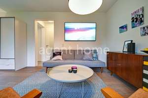 MÖBLIERT- PURISTISCH - GEMÜTLICH - 1-Zimmer-Wohnung mit  Terrasse in ruhiger und zentraler Lage – Die vollständige Adresse der Immobilie erhältst du vom Anbieter., 70192 Lenzhalde, Stuttgart – Vorschaubild 3