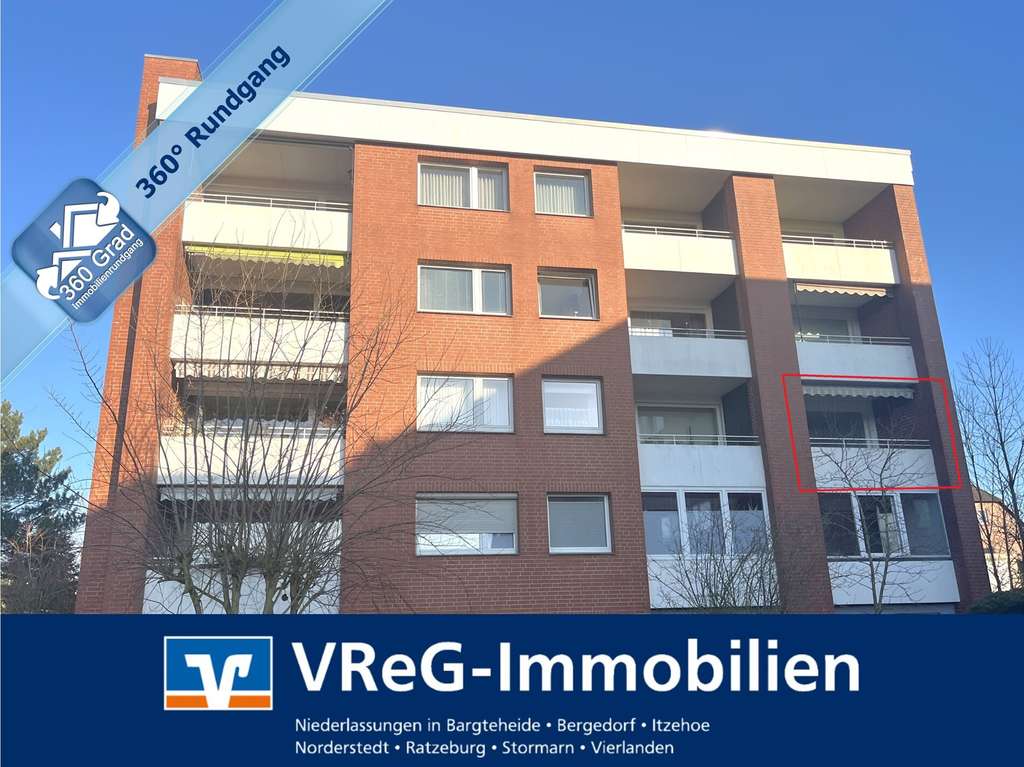 Immobilie in Bargteheide - 3-Zimmer-Eigentumswohnung in Bargteheide zu verkaufen - Bild 0