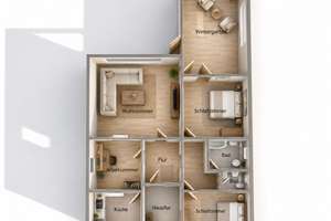 Wunderschöne und geräumige 4-Zimmer-Wohnung | Ruhige Lage in Münster | Schmidt & Co. Immobilien – Die vollständige Adresse der Immobilie erhältst du vom Anbieter., 64839 Münster – Vorschaubild 8
