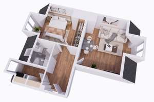 Gemütliche, frisch sanierte 2-Raumwohnung  in Essen Borbeck – Gerichtsstr. 38, 45355 Borbeck-Mitte, Essen – Vorschaubild 21