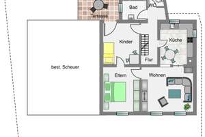 Teilrenoviertes Einfamilienhaus mit Scheune in Horb-Betra – Die vollständige Adresse der Immobilie erhältst du vom Anbieter., 72160 Horb am Neckar – Vorschaubild 22