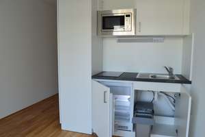 Modernes 1-Zimmer-Apartment für Studenten / Auszubildende mit Balkon, Dachterrasse & Top-Lage  – Steinhauser Straße 1, 81677 Steinhausen, München – Vorschaubild 5