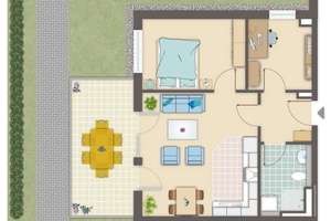 Neuwertige 3-Zimmer-Wohnung mit Garten und Einbauküche – Bruchhauser Straße 32, 51381 Lützenkirchen, Leverkusen – Vorschaubild 2