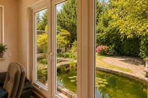 Charmante Erdgeschosswohnung mit traumhaftem Garten und Teich – In der Schleue 18, 47228 Bergheim, Duisburg – Vorschaubild 5