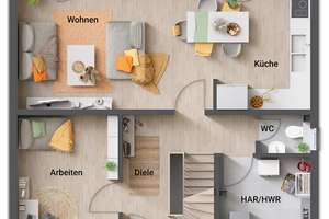Ein Haus mit Charme – heimelig und stilvoll – Die vollständige Adresse der Immobilie erhältst du vom Anbieter., 75335 Dobel – Vorschaubild 6