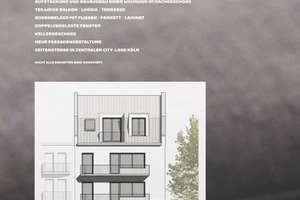 Seltene Innenstadt-Rarität!  4-Zimmer-Wohnung mit großer Terrasse nahe Ehrenstraße! WE 4 – Am Römerturm 7, 50667 Altstadt/Nord, Köln – Vorschaubild 14