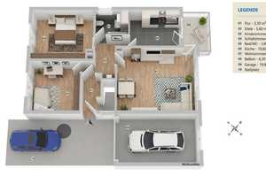 Charmantes Wohnhaus mit ELW - Feldrandlage, Talblick und Raum für Ideen in Nieder-Kainsbach – Odenwaldkreis – Vorschaubild 15