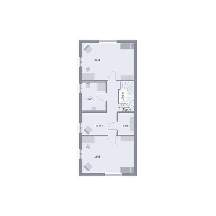 Grundriss Obergeschoss