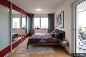 Loftartiges Wohnen – Sonnige, neuwertige Wohnung über den Dächern von Trudering – Die vollständige Adresse der Immobilie erhältst du vom Anbieter., 81825 Gartenstadt Trudering, München – Vorschaubild 9
