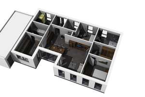 Neubau Erstbezug Barrierefreier Bungalow Haus mit eigenem Garten – Die vollständige Adresse der Immobilie erhältst du vom Anbieter., 38124 Stöckheim-Leiferde, Braunschweig – Vorschaubild 2