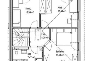 Ihr neues Eigenheim direkt in Bobingen: modern, ruhig und zentral gelegen! – Die vollständige Adresse der Immobilie erhältst du vom Anbieter., 86399 Bobingen – Vorschaubild 3