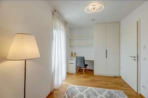 Möbliert: Helle Neubauwohnung mit idealem Schnitt und Balkon  – Die vollständige Adresse der Immobilie erhältst du vom Anbieter., 80937 Am Hart, München – Vorschaubild 6
