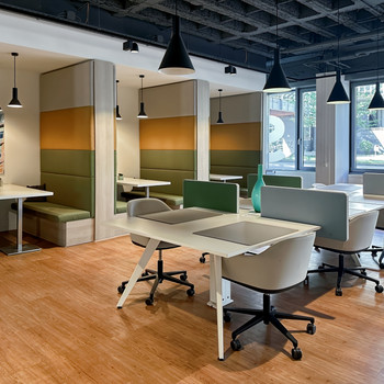 Coworking-Bereich in Regus Friedrichstrasse
