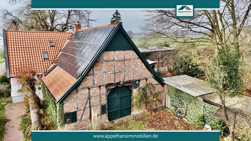 Immobilie in Bramsche - 443m² Nutzfläche: Bauernhof kaufen in Niedersachsen- Selbstversorger Haus, Pferdehof - Bild 2