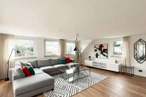 Wohnqualität zum Wohlfühlen – modernisierte Dachgeschosswohnung mit Gartennutzung – Die vollständige Adresse der Immobilie erhältst du vom Anbieter., 45239 Werden, Essen – Vorschaubild 1