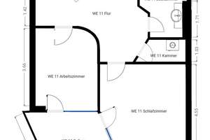 2 Zimmer, 1. Stock, Terrasse, 1x Stellplatz im Komponistenviertel von Lankwitz, ruhig – Die vollständige Adresse der Immobilie erhältst du vom Anbieter., 12247 Lankwitz, Berlin – Vorschaubild 12